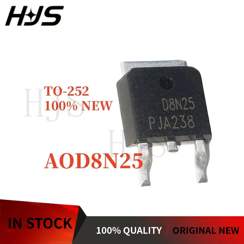 10PCS 100% 새로운 AOD5N40 D5N40 AOD5N50 D5N50 AOD7N60 D7N60 AOD8N25 D8N25 AOD9N40 D9N40 AOD9N50 D9N50 AOD9N52 D9N52 TO-252 재고 있음