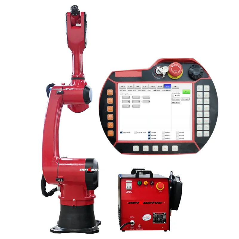 Maxwave Robot 1510 Industrial Robot 10KG Payload ±0.05mm Repeat Accuracy Compact for Small Workspaces