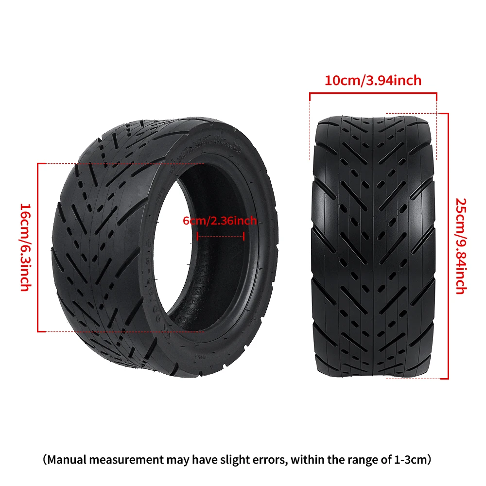 90/65-6.5 Schlauchloser Vorder- und Hinterradreifen für Kukirin G4 11 Zoll Offroad-Reifen Ersatzteile Elektroroller Zubehör – Detail 11