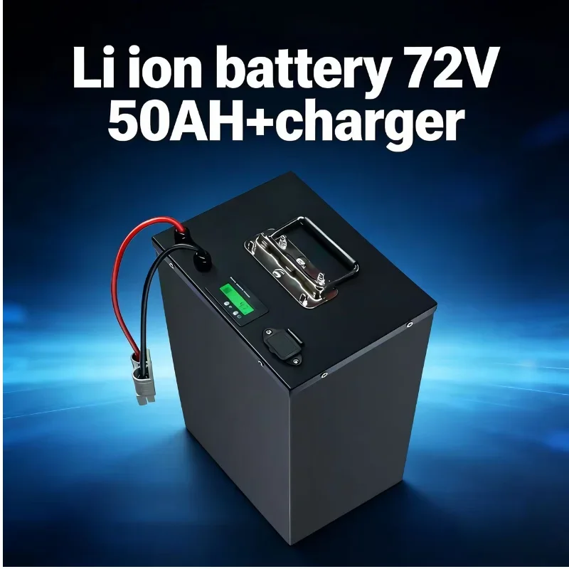

Литий-ионный аккумулятор 72В 50Ач, совместимый с электромотоциклами Surron, внедорожными скутерами и туристическим снаряжением, 5000-8000Вт