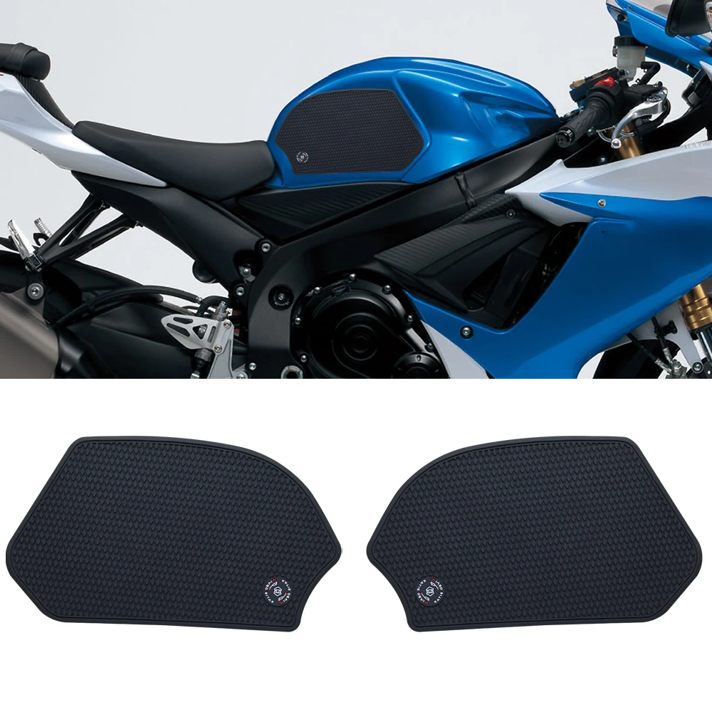 

New For GSXR600 GSXR750 2011 - 2026 Motorcycle Tank Traction Pad Anti Slip Sticker Gas Knee Grip Protector