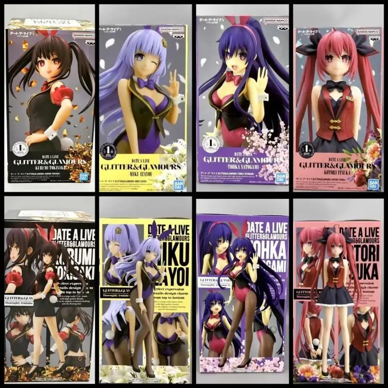 

BANDAI GLITTER & GLAMOURS DATE A LIVE KURUMI TOKISAKI KOTORI ITSUKA MIKU IZAYOI YOSHINO TOHKA YATOGAMII Фигурка Модель игрушки