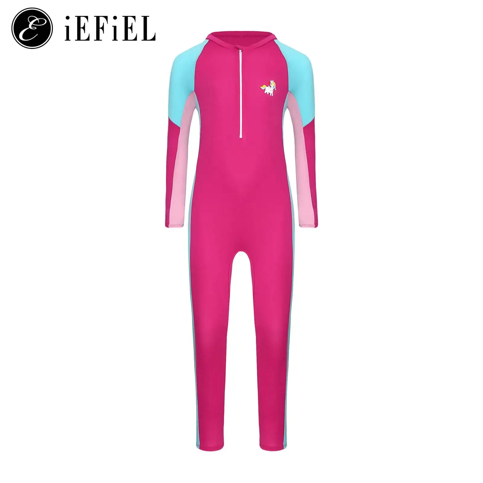 

Детские длинные купальники для девочек Upf 50 + цельная деталь, профессиональные теплые гидрокостюмы, одежда для плавания