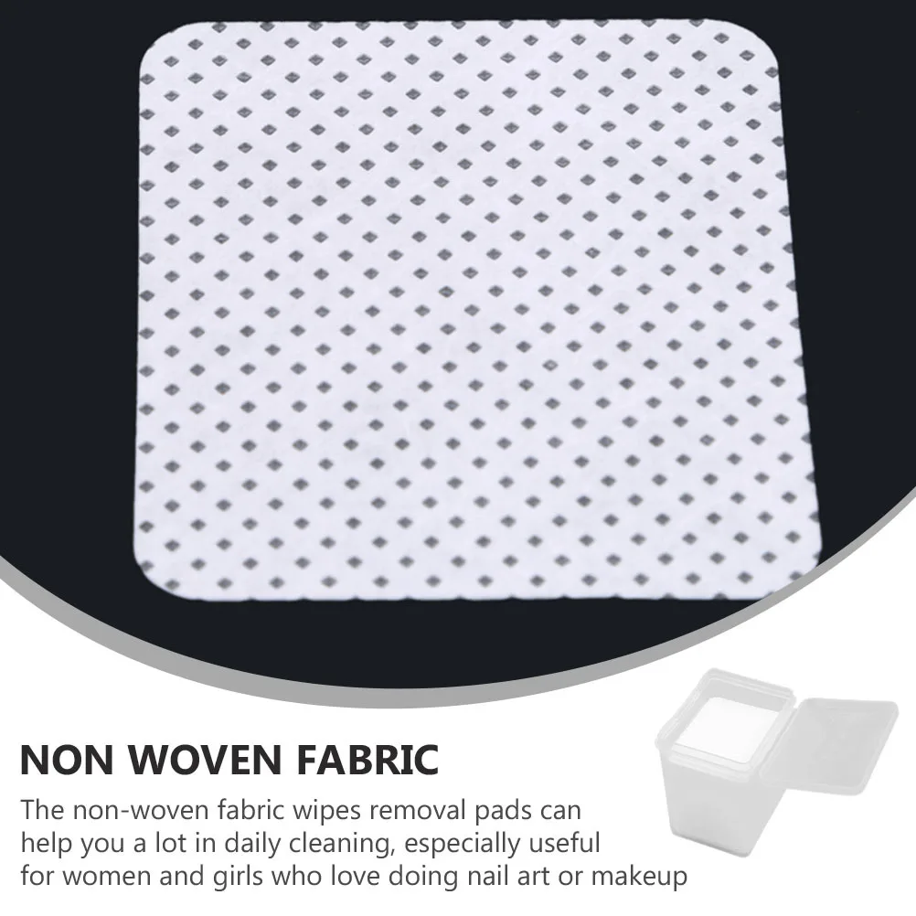 

400Pcs Eyelash Extension Wipes Non-Woven Residue Remover Cleansing Pads for Makeup and Nail Art Eyelash Cleaner