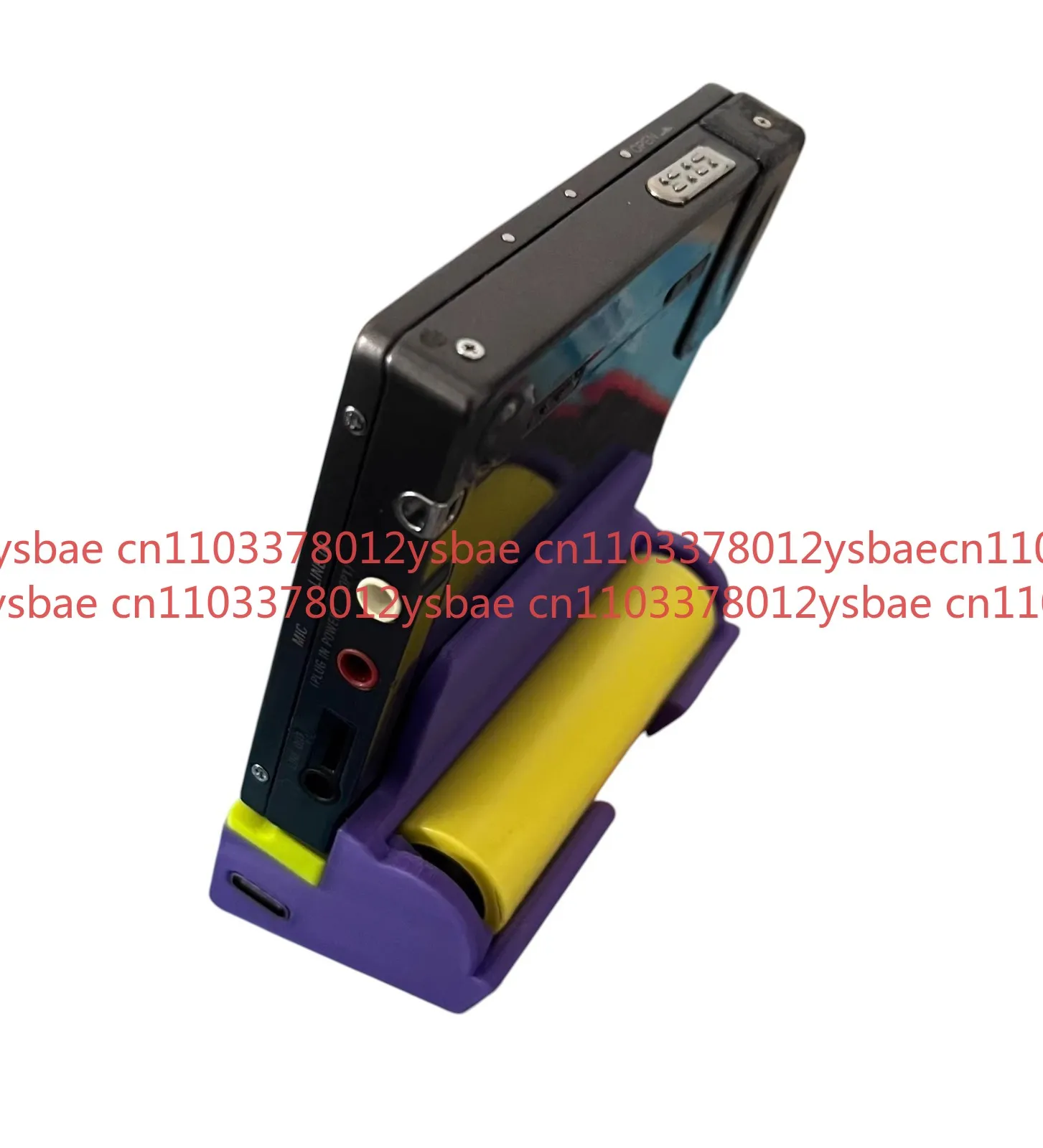 3D USBC Battery CRADLE Charging and data sync Dock For SONY MD Walkman MZ-N10