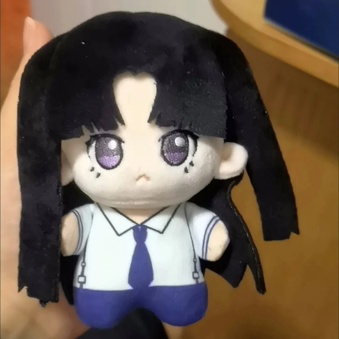 

10cm GIRLS BAND CRY Anime Printed Cotton Doll Pendant Keychain Toy Plush Starfish Body Dolls Figures Xmas Gifts