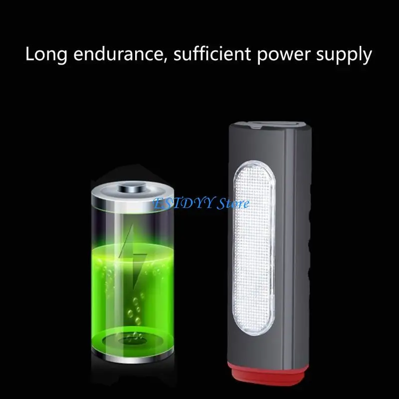 

G6DE USB Bike Tail Light, Bicycles Helmet Safety Light 1200mAh 4 Hours Bike Taillight