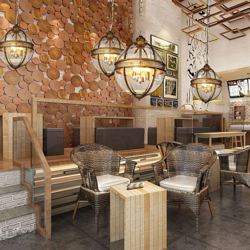 Led E14 Retro Amerika Besi Kaca Vintage Perunggu Hitam Bola Lampu Gantung Pencahayaan Suspensi Luminer Lampen Kilau untuk Foyer