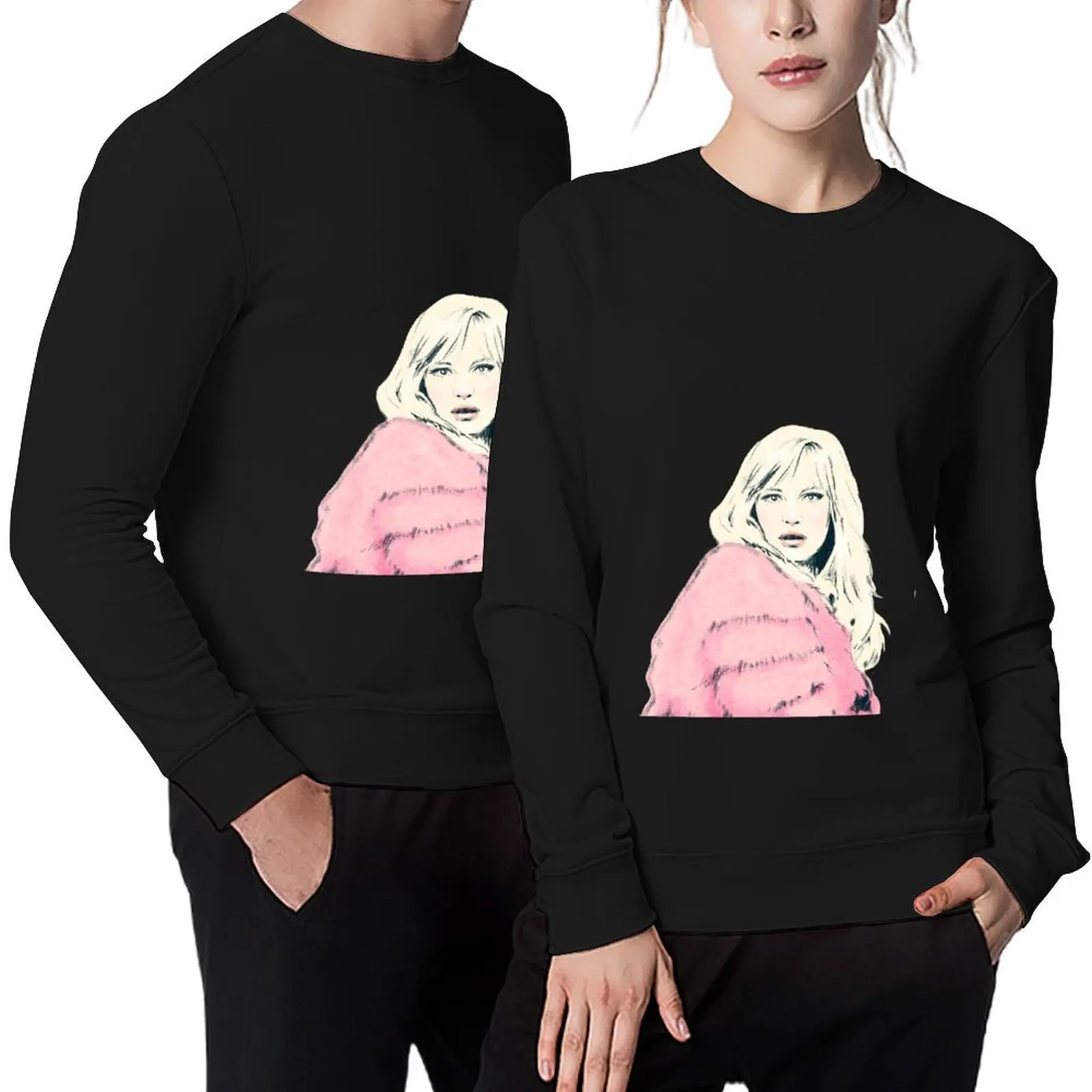 

Monica Vitti Pullover japanese style autumn clothes autumn new products men's sweat-shirt set oversize sweatshirt