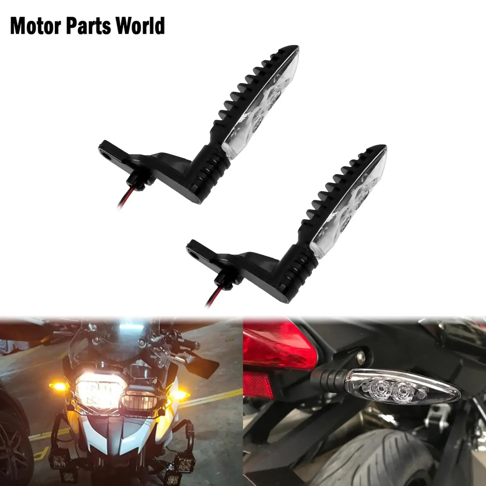 

2xMotorcycle Led Turn Signal Lights Front Indicators Light For BMW R1200 GS R 1200 GS ADVENTURE K1300 R R800GS F 800 R F800 R