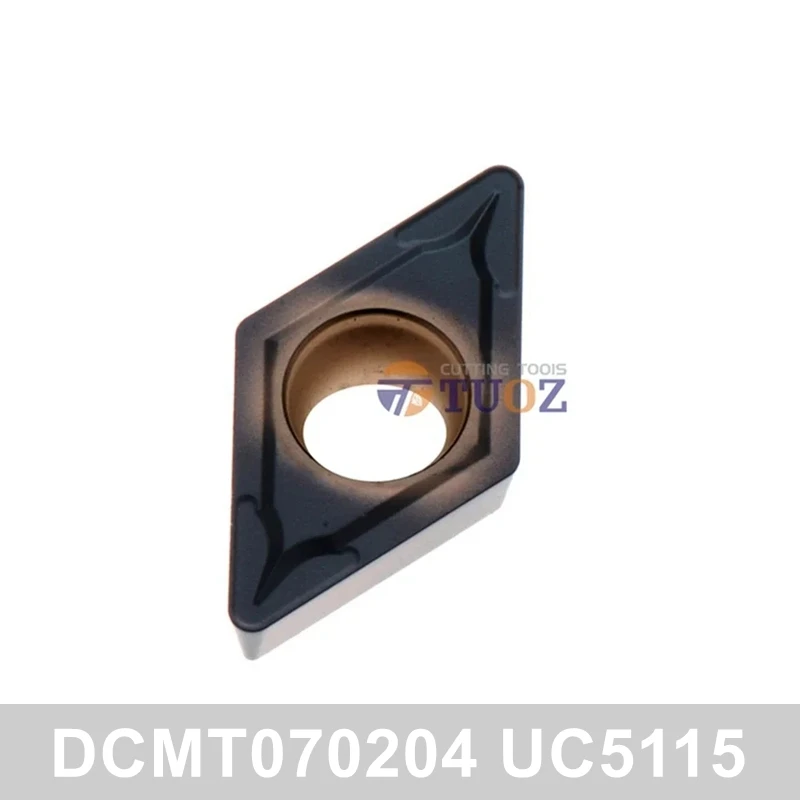 

100% Original DCMT070204 UC5115 DCMT Carbide Inserts 070204 CNC Turning Tools Special for Cast Iron