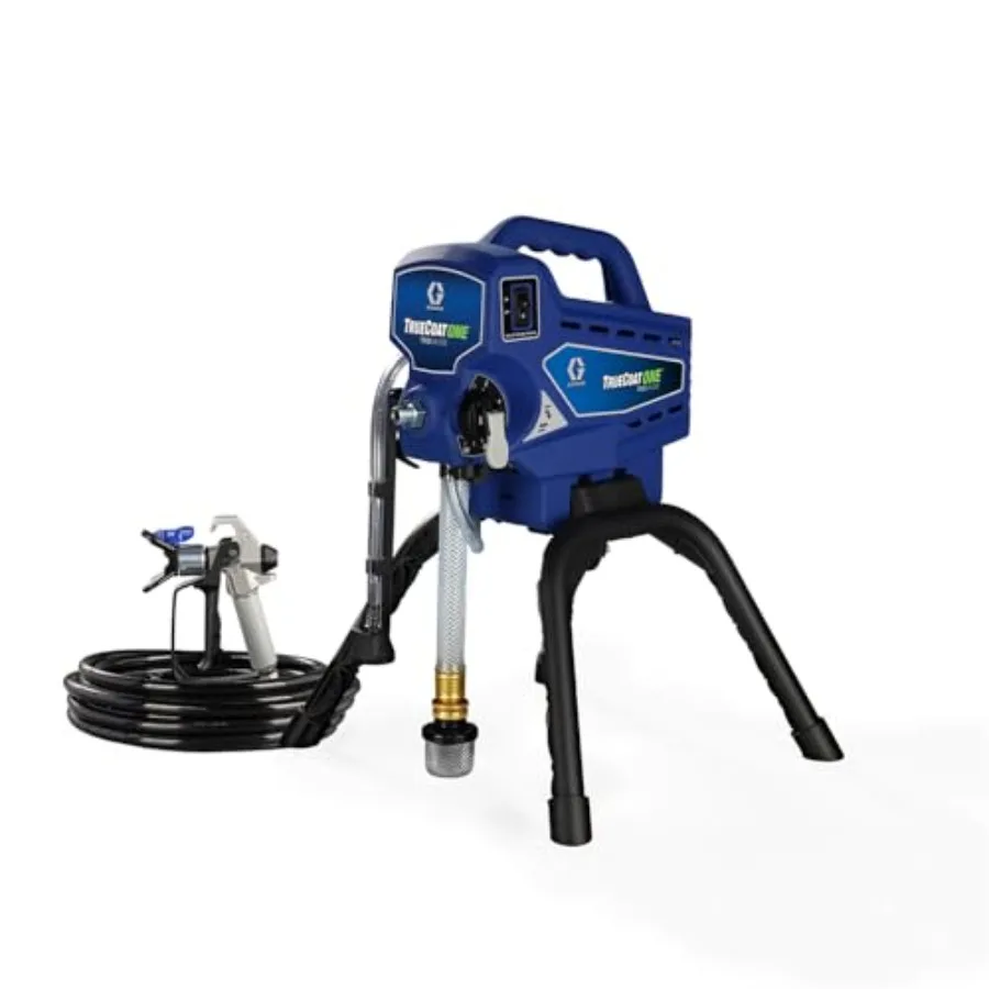 

Безвоздушный распылитель краски TrueAirless Electric Sprayer TrueCoat One для внутренних и наружных работ, разработанный для самостоятельного использования