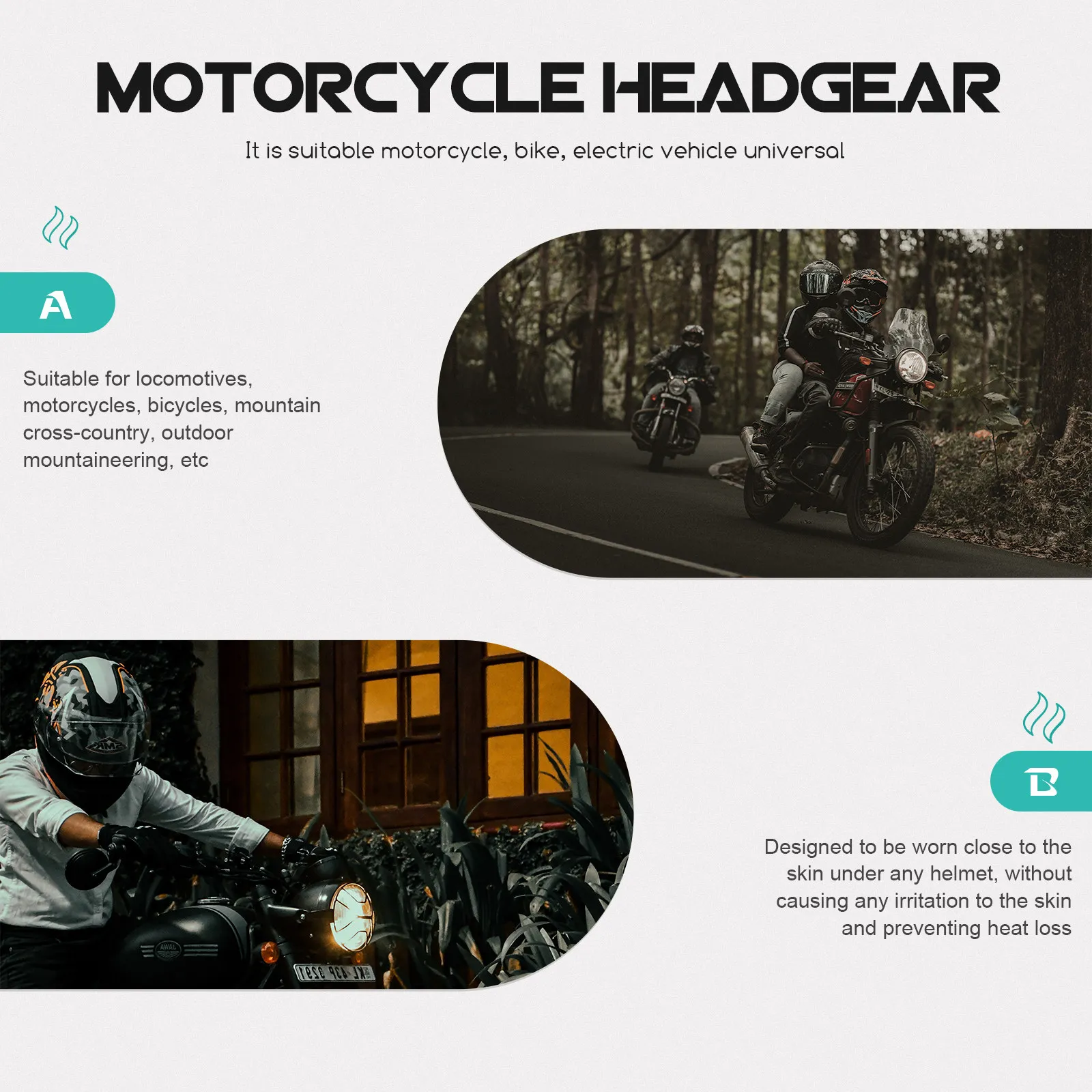 Cycling Head Cover Inner Protector Elastic Liner Full Face Mask Quick Dry Breathable Sun Proof Cover Mask