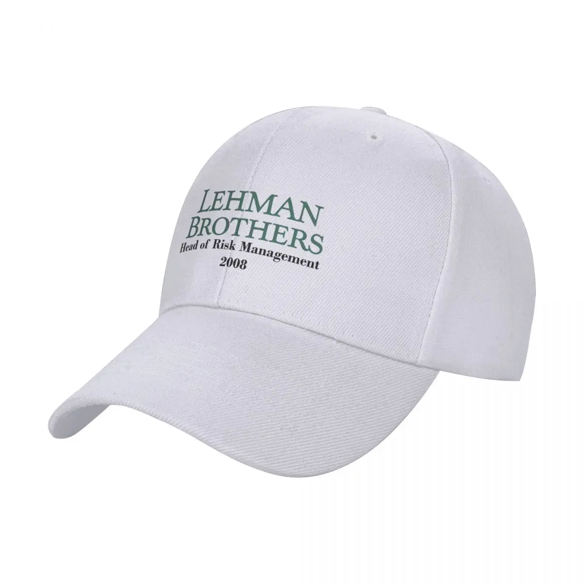 Lehman Brothers - Head of risk managment 2008 Baseball Cap Icon Ball Cap Golf Elegant Women's Hats Men's