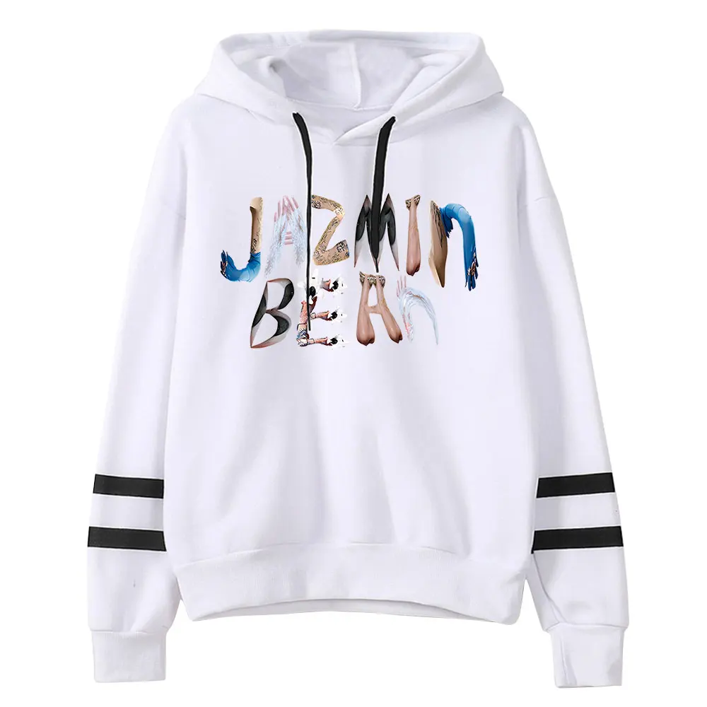 Jazmin Bean Tour Pullover Hoodie Women Men Hooded Sweatshirt Fashion Long Sleeve Tracksuit