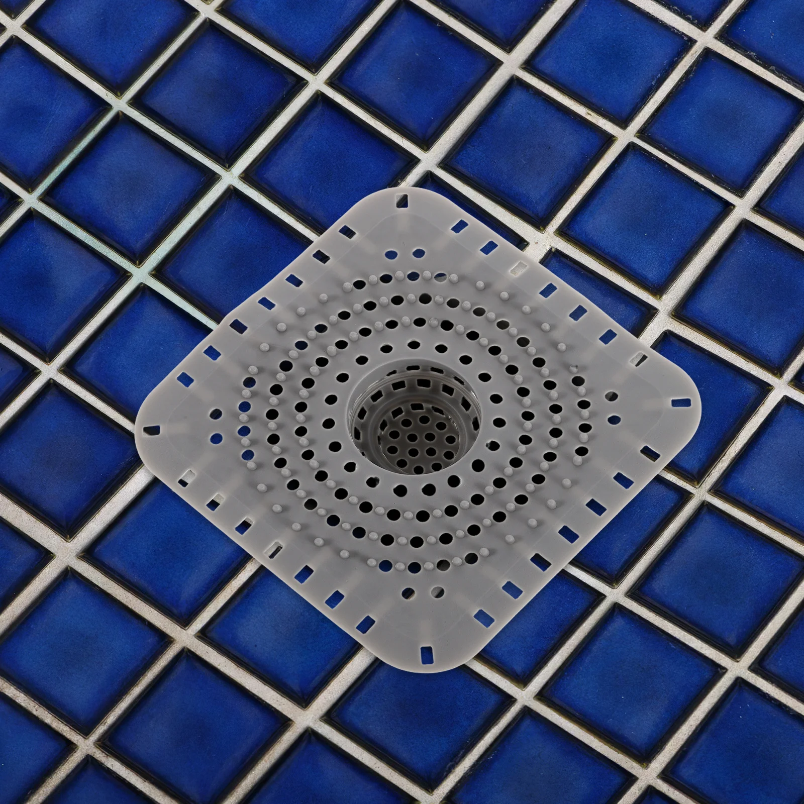 6 قطع من غطاء أرضية الحمام، مصفاة حوض استحمام عالمية من السيليكون، مصفاة حوض قابلة للغسل لمنع التسداد - قابلة لإعادة الاستخدام #5