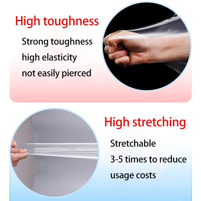 

Small roll 200 meters PE stretch film sealing film protective film industrial packaging bottle sealing grafting