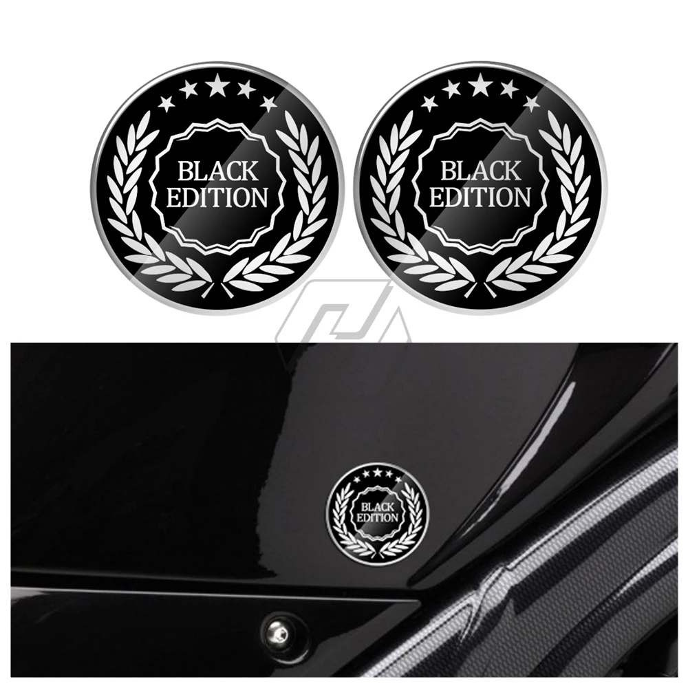 For Piaggio MP3 Vespa BMW X-ADV PCX T-MAX Scooter Sticker Black Edition Decals Motorcycle Decal