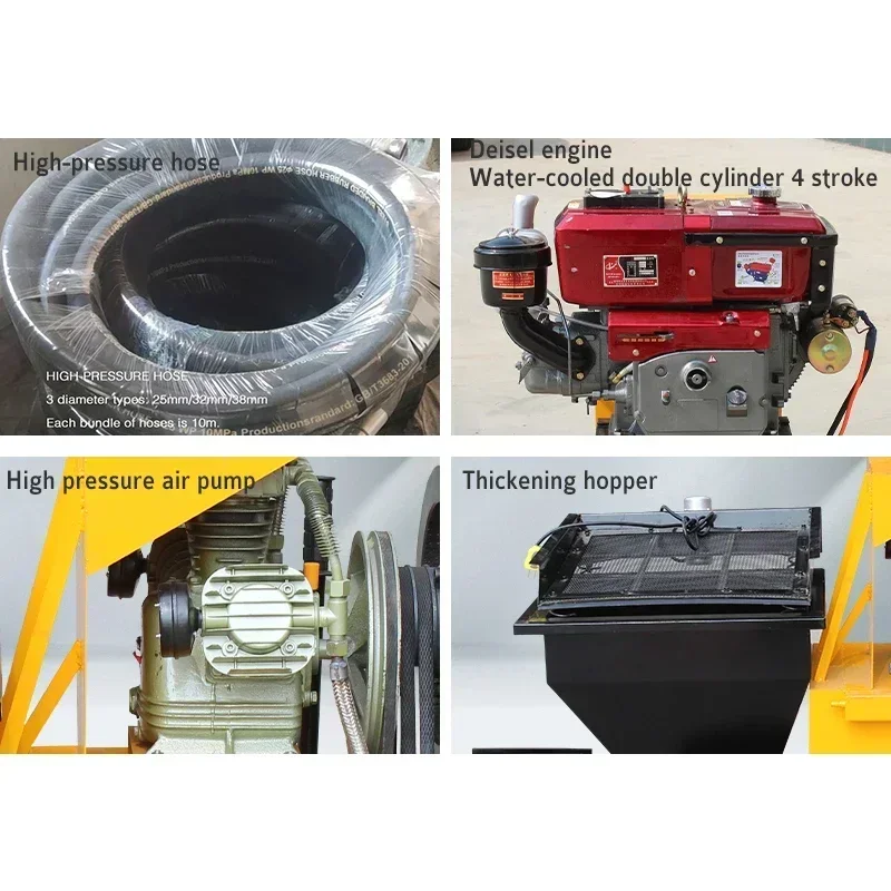 ขายร้อนปั๊มพลาสเตอร์ปูนพ่นเครื่อง CE เอนุมัติฉาบปูน Sprayer ซีเมนต์ปูนพ่นเครื่องสําหรับเยอรมนี