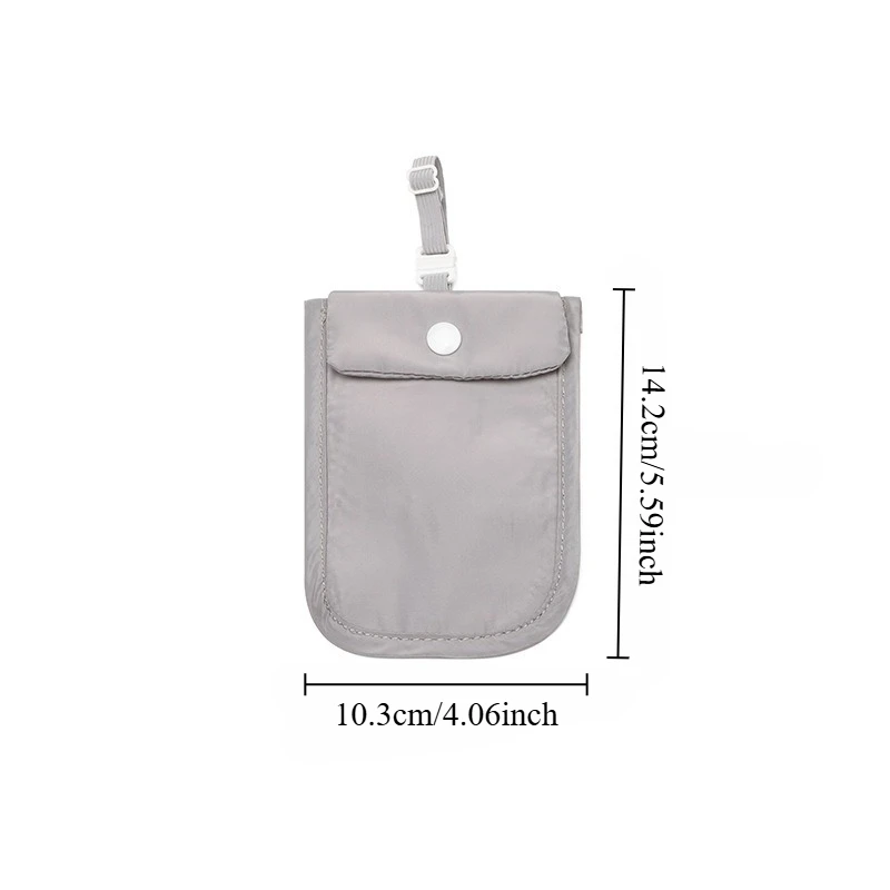 1個 レディース 隠しブラ財布 無地 旅行用ブラ財布 フラップ留め金 マネーベルト ポーチ 小銭入れ ベルト レディース ポケット かわいい財布