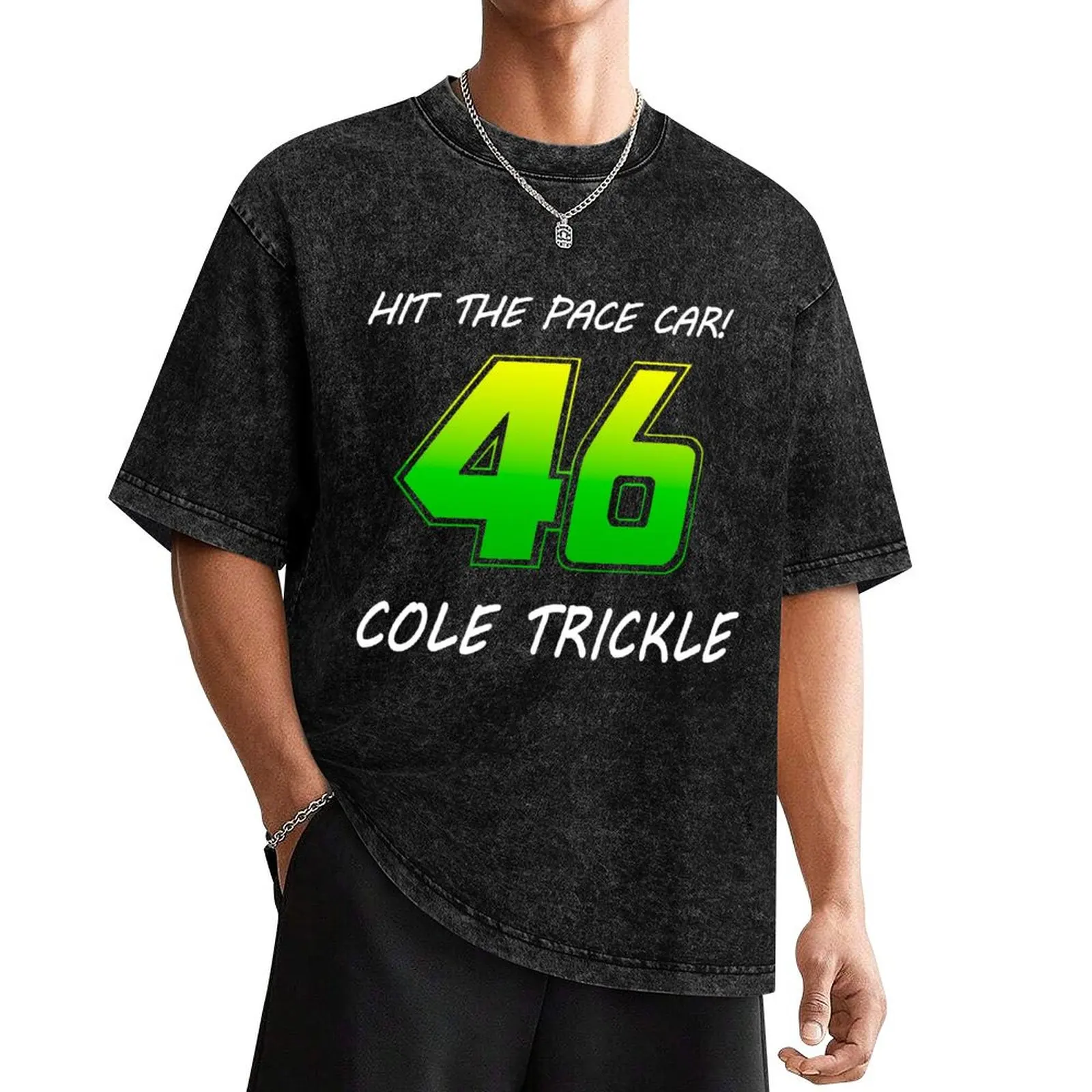 46 cole trickle - Days of thunder T-Shirt oversize t-shirts man Funny t-shirts anime shirts men