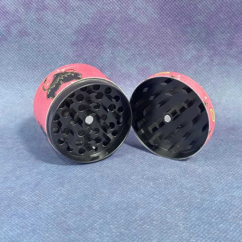 2 بوصة مطحنة الأعشاب التوابل دليل كسارة معدنية مدقة الفلفل هاون مطحنة الملح القاطع 4-Layers طاحونة أدوات التدخين اكسسوارات #5