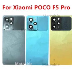 X5Pro Battery Back Cover For Xiaomi POCO X5 Pro 5G Rear Housing Case Replace Phone Repair Spare Parts 22101320G 22101320I