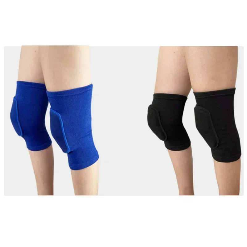 Sports Compression Knee Pads Elastic Knee Protector Thickened Sponge Knee Brace Support for Dancing Workout Training Yoga 1pair