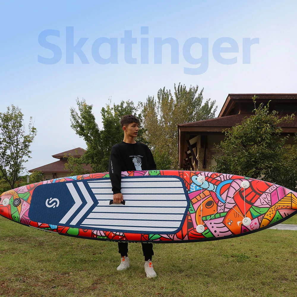 Weihai Skatinger Drop Stitch sup Board Inflatable Stand up Paddle Board Padel Paddleboard Tabla De Paddle Surf for Water Sport