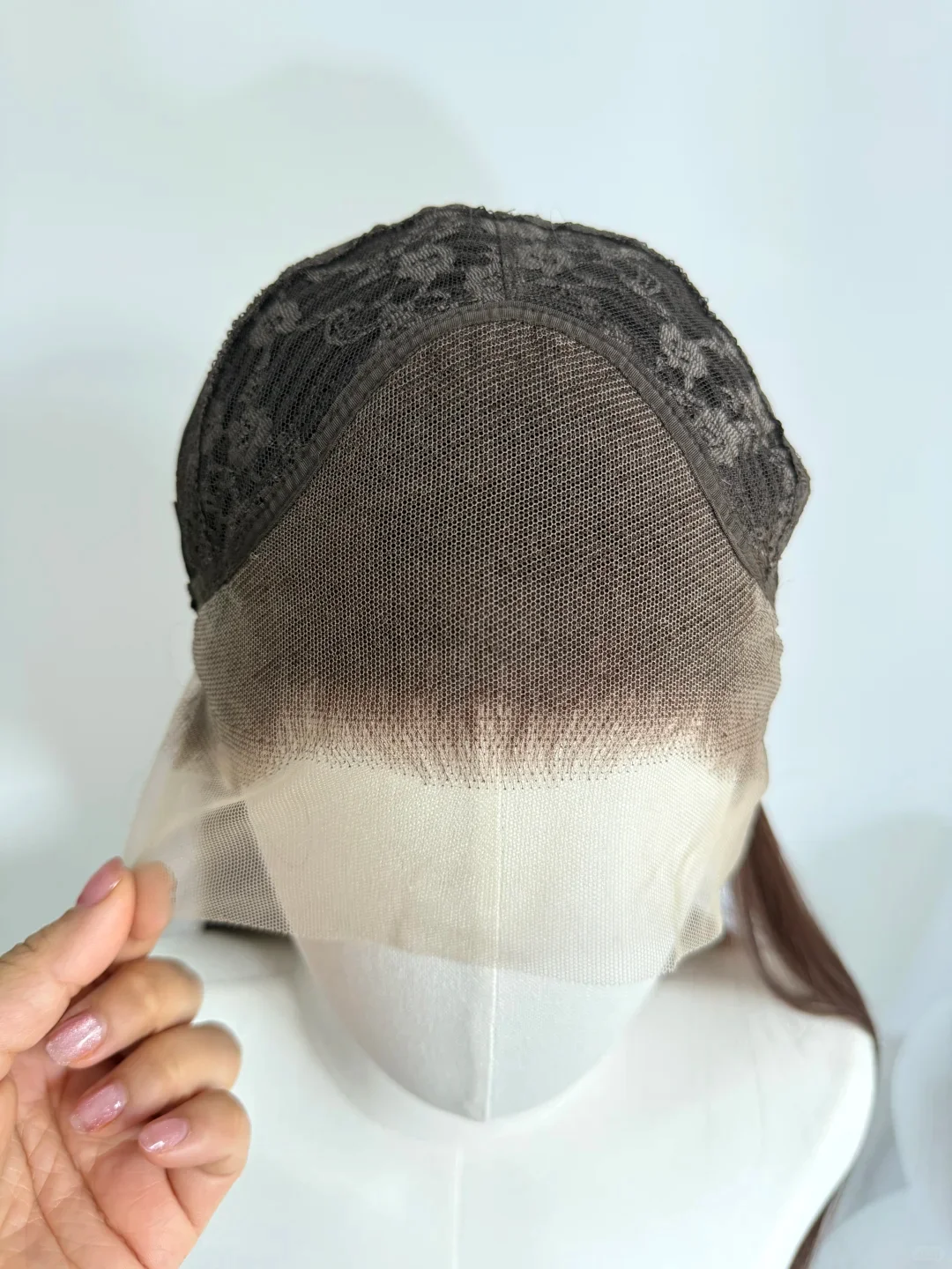 Peruca dianteira de renda marrom para mulheres 26 Polegada longa reta 13*4 perucas de renda sintética natural olhando para cosplay pelucas