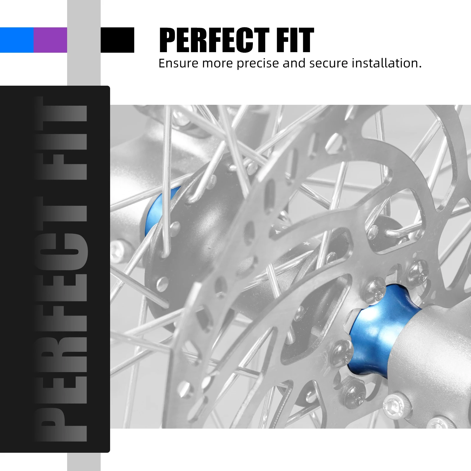 NICECNC Front Wheel Spacers Hub Collars O-ring For Surron light bee X light bee S L1E Segway X160 Segway X260 Sur-ron Bike Part
