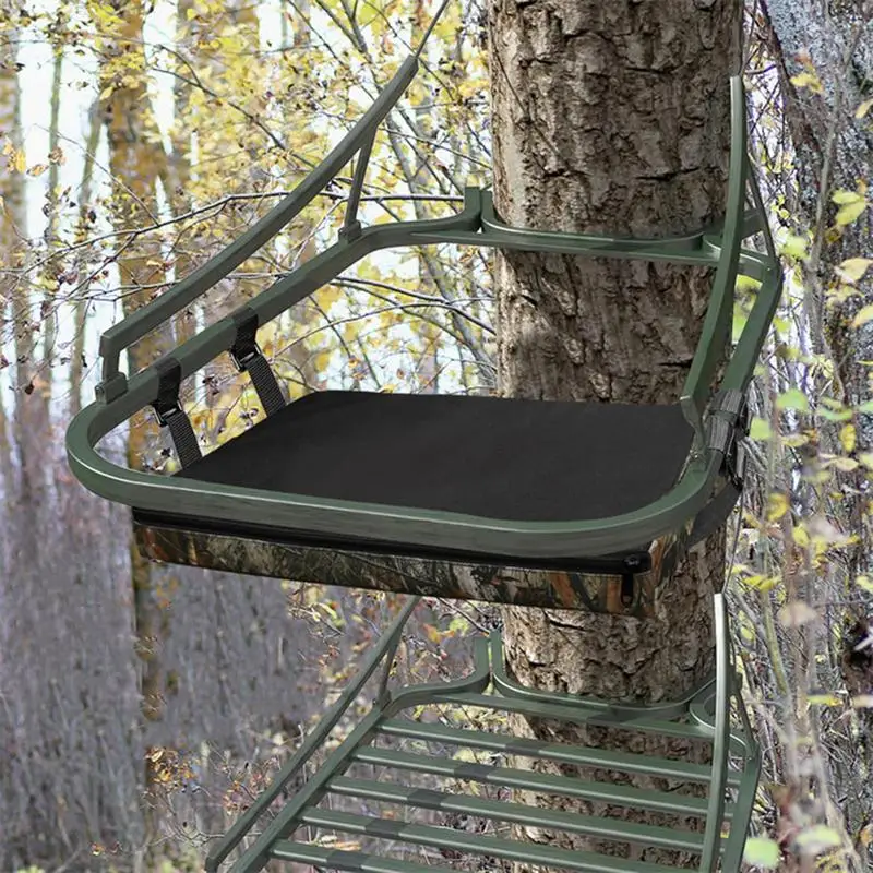 Seat Cushion For Tree Stand Adjustable Tree Stand Seat Cushion Lightweight Replacement Treestand Seat Pad Portable Hunting