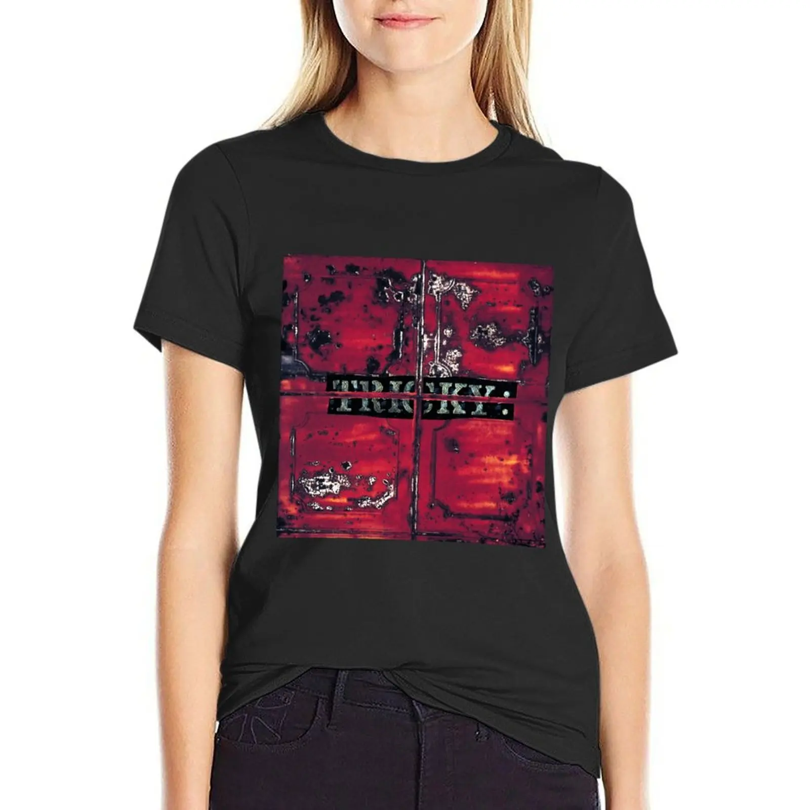

Tricky maxinquaye T-Shirt cute tops vintage t-shirts for Women loose fit