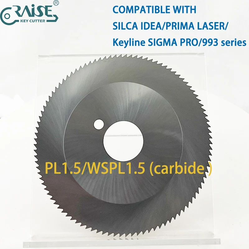 

RAISE Cutter Compatible with WSPL1.5 Compatible with KEYLINE SIGMA Pro 993 series SILCA IDEA SILCA PRIMA LASER Key Machine