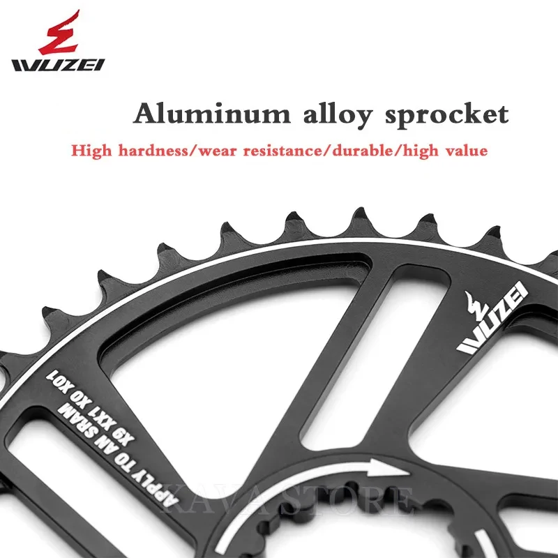 WUZEI MTB Bike Mountain Bike 30T/32T/34T/36T/38T/40T Crown bicycle chainring X9 XX1 X0 X01 Crankset Bike Part