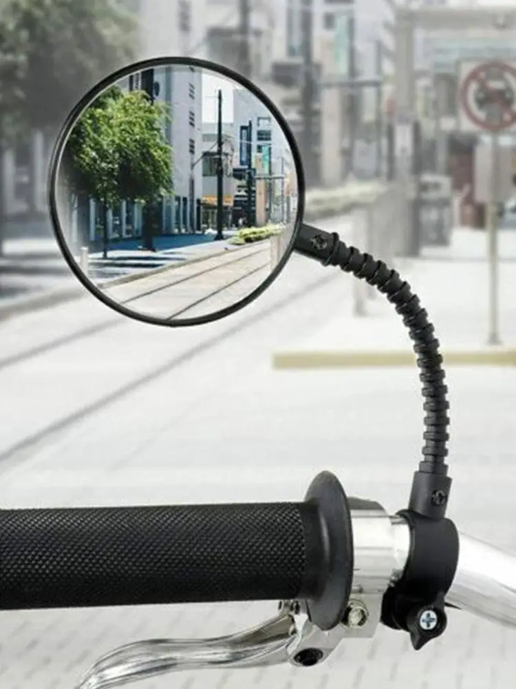 AliExpress NONE 1 Pair Mirror 360 Degree Adjustable Rotatable Handlebar Mirror Wide Bycicle Accessories Cycling Rear View Mirror Accesorios