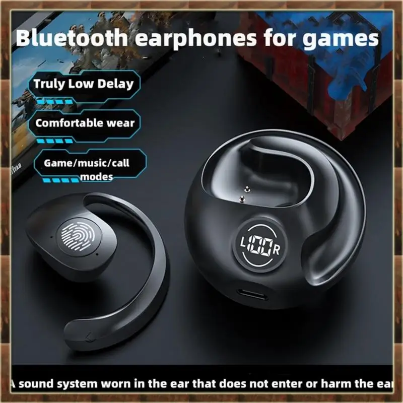 A48T Bluetooth Open Gaming Earphone IPX5 Waterproof Noise Canceling Sports Wireless Bluetooth Earphone For Android/IOS