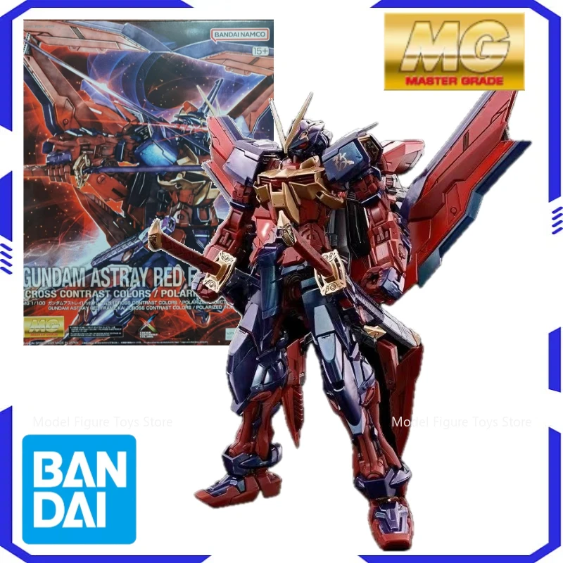 

Bandai Genuíno 1/100 MG-Gundam Astray Red Frame Model animation kit assembly animation model action toy collection model gift