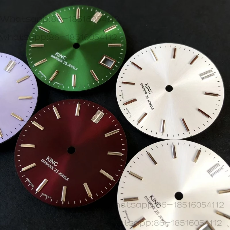 KINGSEIKO Classic Brushed Modified Dial 28.5mm Diameter | Available in Five Colors Compatible with Classic NH35 Movement