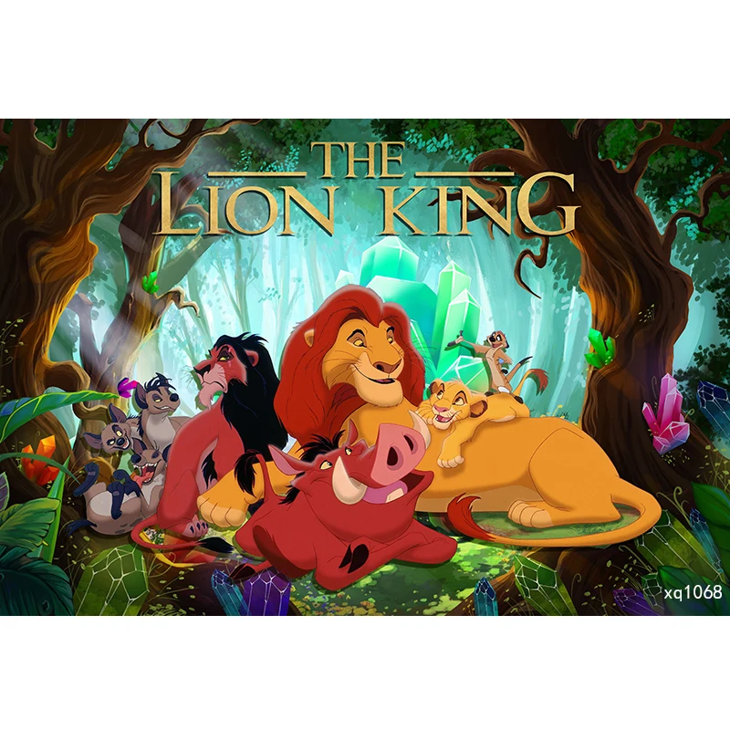 ديزني الأسد الملك الخلفيات للتصوير الغابات الخضراء يترك الأولاد سافاي الغابة حفلة عيد ميلاد خلفية الصورة استوديو المورد