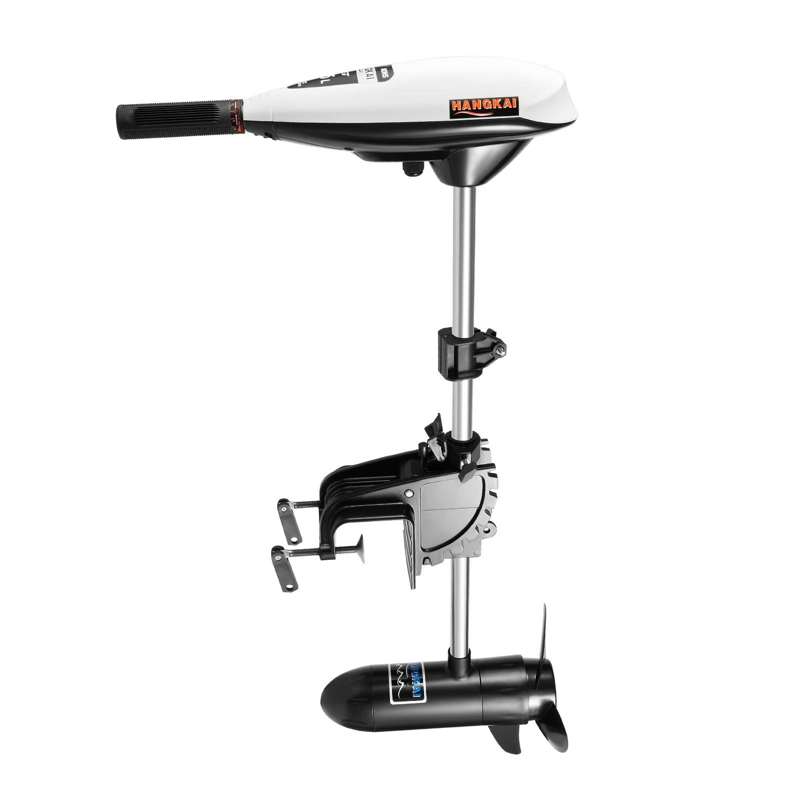 Electric Outboard Trolling Motor – Adjustable Tilt Angle, 5 Forward & 2 Reverse Gears, Strong 660W Power, Corrosion-Resistant