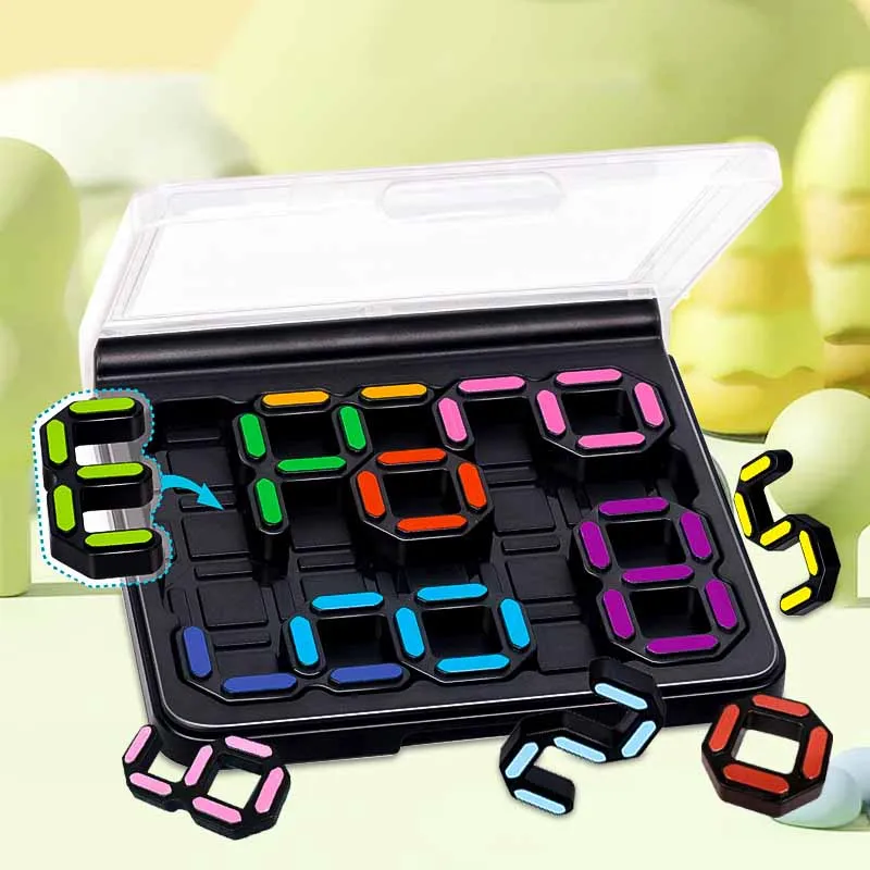 Children's Intelligence Digital Maze Puzzle 120 Levels Of Logical Thinking Training Puzzle Breakthrough Table Games Toys