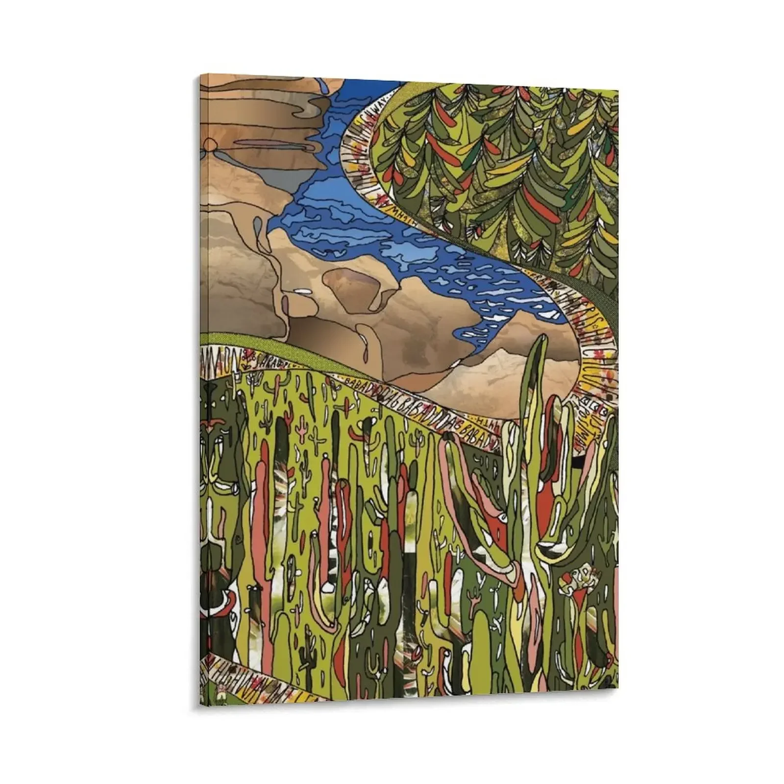 

Mt Lemmon / A tucson Portrait Story Canvas Painting Home decoration house decorations decorations for the room bedroom decor