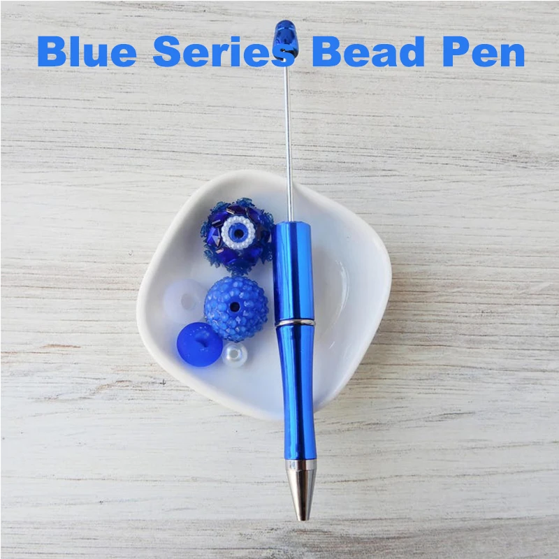 

20 шт., заготовки для ручек из бисера «сделай сам», шариковые ручки с бисером для поделок, настраиваемые ручки, школьные и офисные принадлежности для письма, подписи