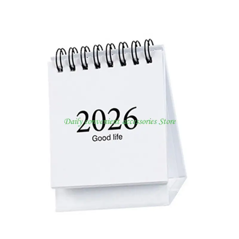 

97QB 2026 Desk Calendar 19 Month from Jan 2026 to Jul 2027 For Notes Appointments