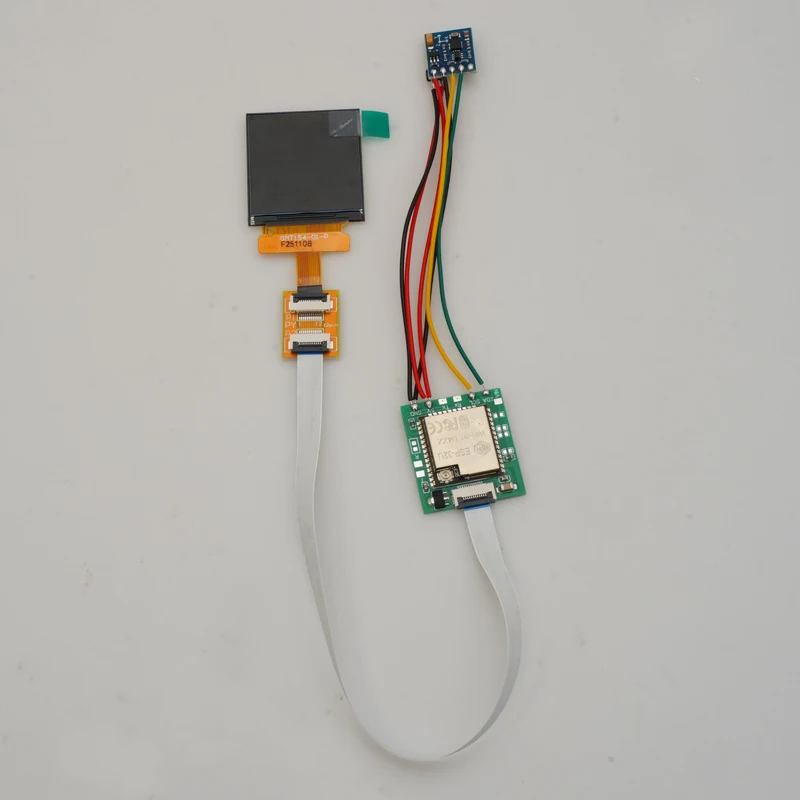 1PCS 4.8-5.2V RC Vliegtuig Flight Simulator Cockpit Instrumentenpaneel 0.85/1.3/1.54 Inch Houdingsindicator/Kompas/Radar Interface