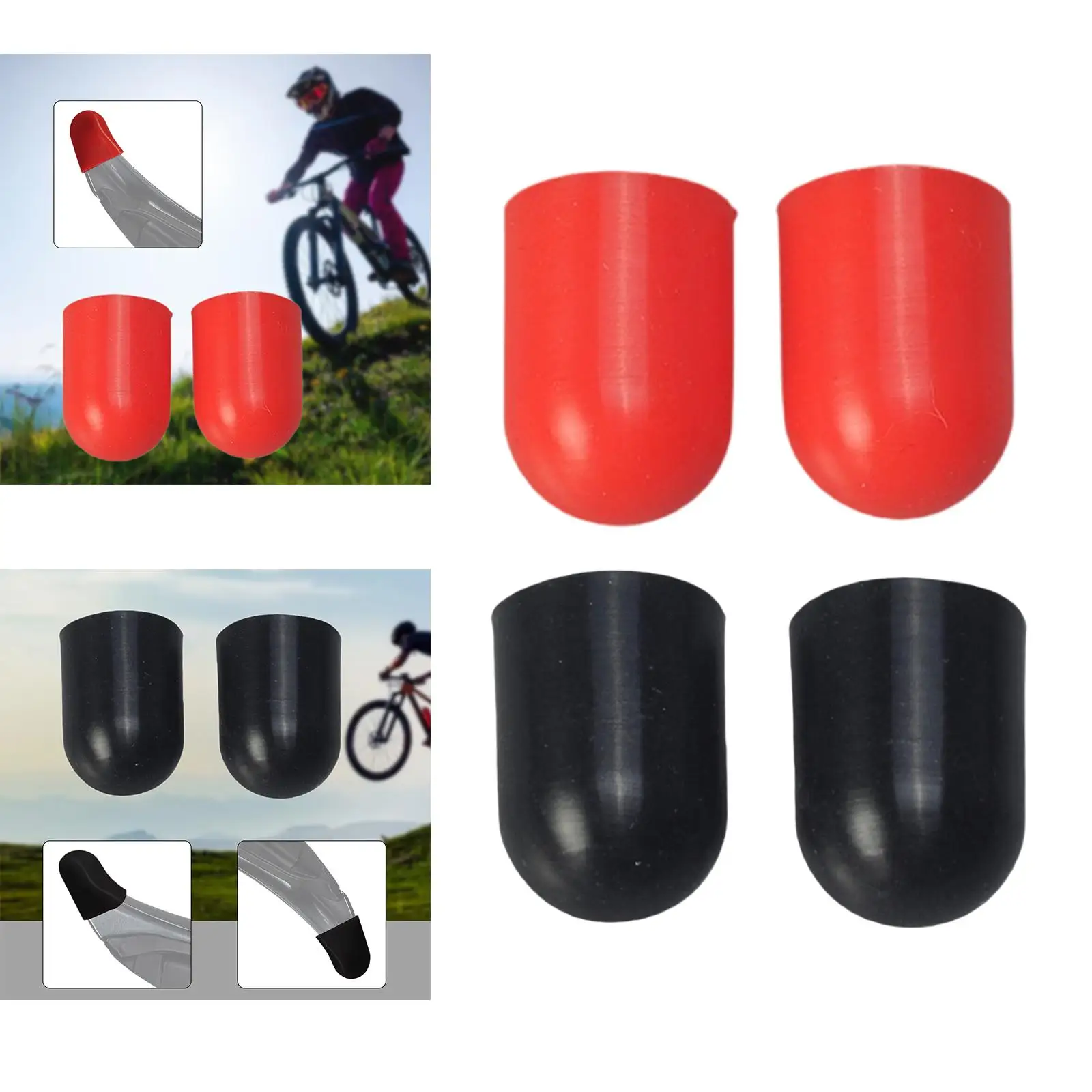 

2-х шт., чехлы на рычаг переключения передач для шоссейного велосипеда, запасные части, рукав против царапин