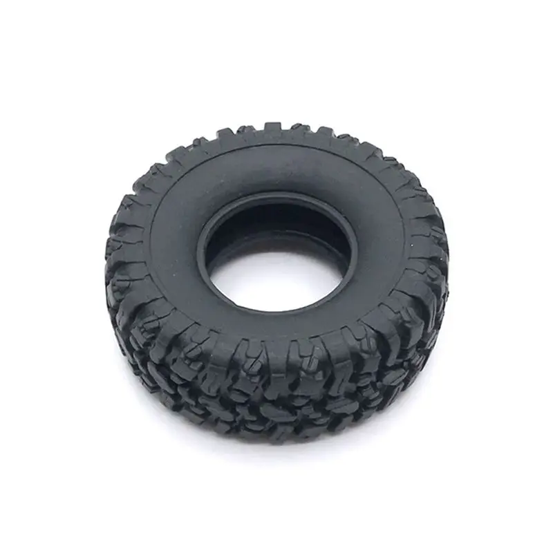 ABUM-2 Set 66Mm Rubber Tire Wheel Tyre For WPL C14 C24 C34 B14 B24 B16 B36 1/16 RC Car Upgrade Parts Spare Accessories