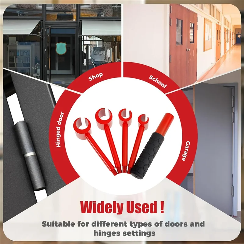 

GTBL Adjustment Wrench Set 4 In 1 Door Hinge Adjustment Tool For Residential And Commercial