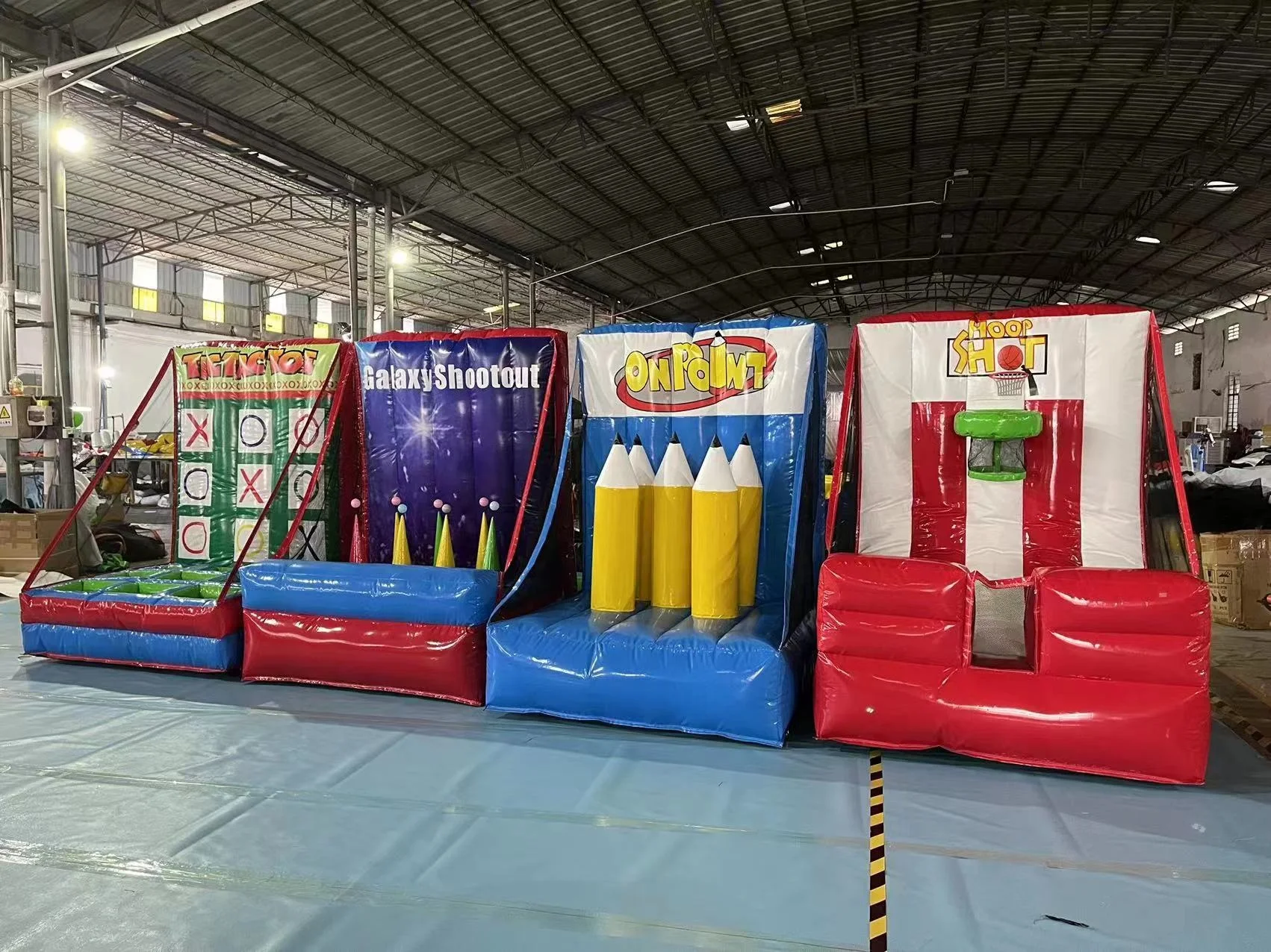 High Quality Four-in-One Inflatable Party Game